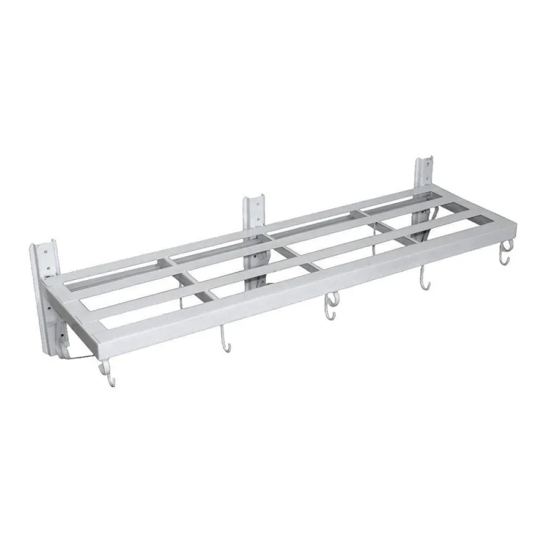 Suporte para Panelas N02 Organização de Frigideiras Aço Carbono Cozinha Branco Ouro Minas - Ouro Minas - Agro