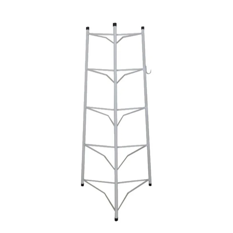 Tripé Porta Panelas Estrela Branco 5 Compartimentos 82Cm