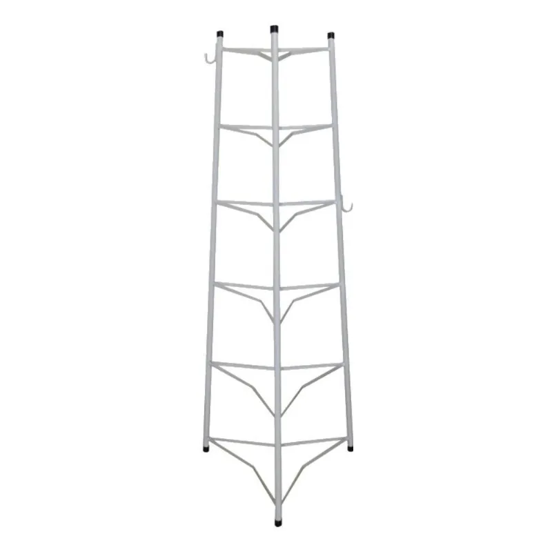 Tripé Porta Panelas Branco 6 Compartimentos 103cm