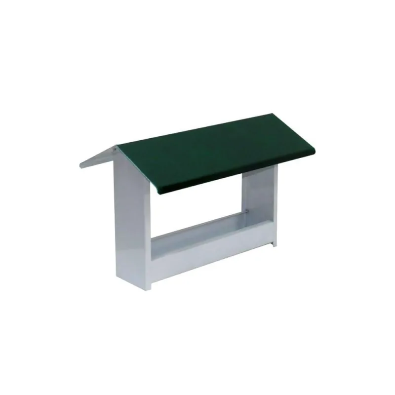 Comedouro para Pássaros Ouro Minas N01 Tratador Pendurado Inox 20x15x10CM - Ouro Minas - Casa E Construção