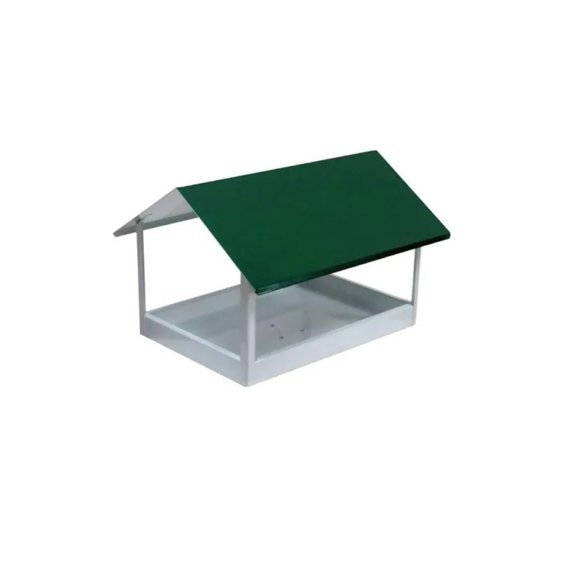 Comedouro Pendurado para Pássaros Ouro Minas N02 em Aço Carbono 30x25x18cm - Ouro Minas - Pet Shop