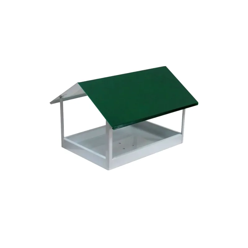Comedouro Tratador Pendurado Para Pássaros N03 40x28x25cm - Ouro Minas - Pet Shop