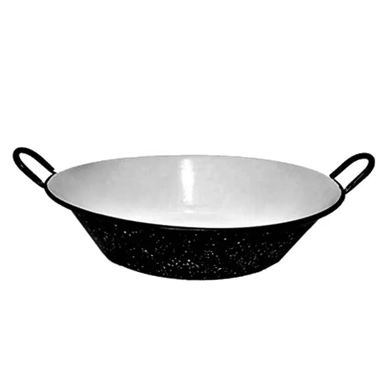 Tacho Aço Carbono Beira Alta Esmaltado Fritura 56Cm 23L
