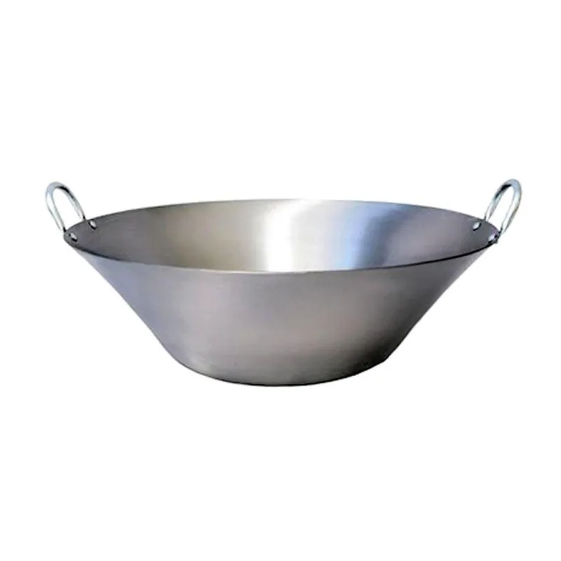 Tacho Beira Alta De Aço Carbono Polido Doce Sabão 81Cm 69L - Jamar