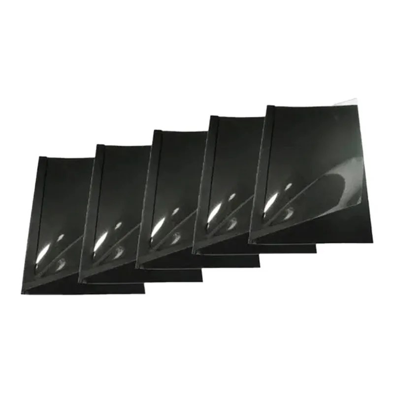 Kit 5 Capas Encadernação Térmica Ibacemil Até 250 Folhas A4 Preta