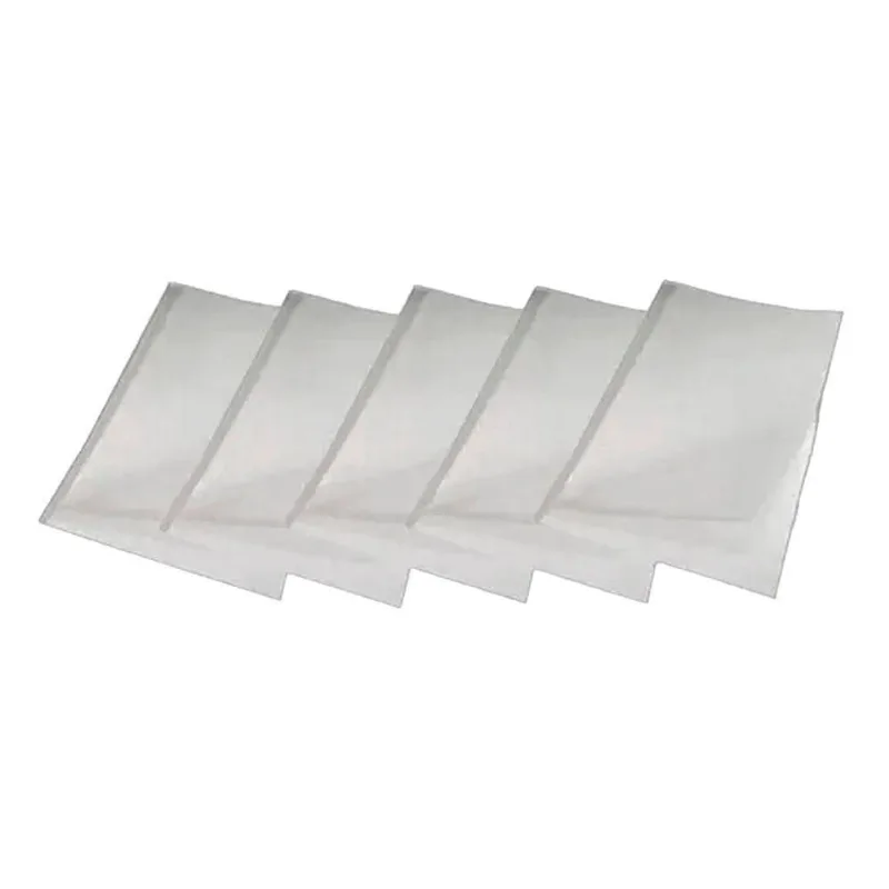 Kit 5 Capas Encadernação Térmica Ibacemil Até 300 Folhas A4 Branca