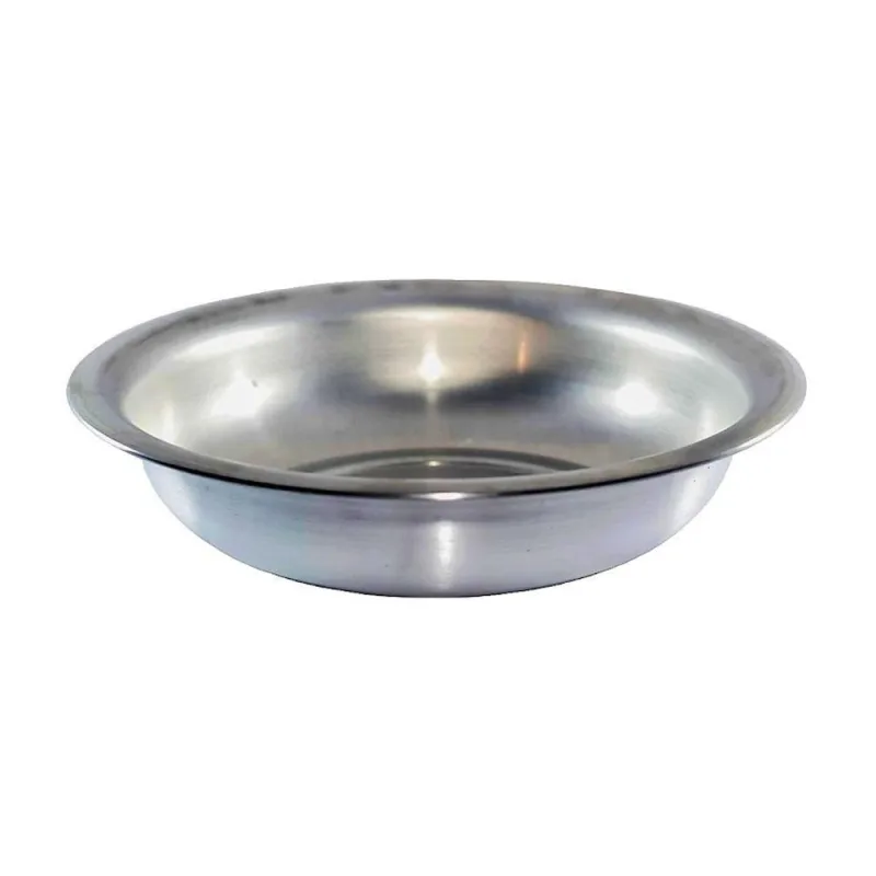 Bacia de Alumínio Redonda para Banho Assento e Cozinha 35cm 4,5L Uso em Lavanderia e Lavabo - OUTRAS