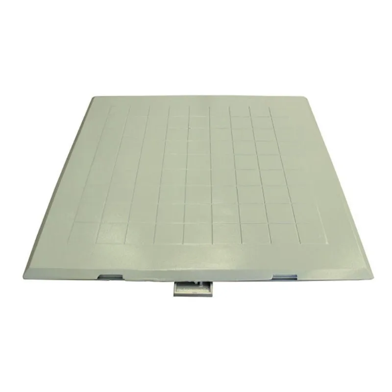 Tampa para Casa de Maquinas de Piscina B1 com Porta Cadeado Bege Industria Sao Jose