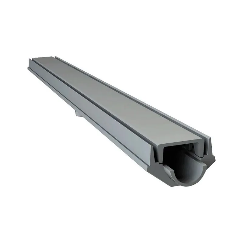 Grelha Invisível Oculta para Piscina 100x8cm Cinza com Caixa Coletora GDA Industria e Distribuidora