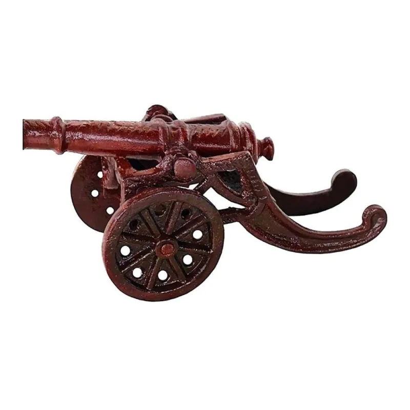 Canhão Guerra Jardim Decorativo Pequeno Ferro Fundido Marrom para Externo Industria São Jose - OUTRAS - Filmes E Séries