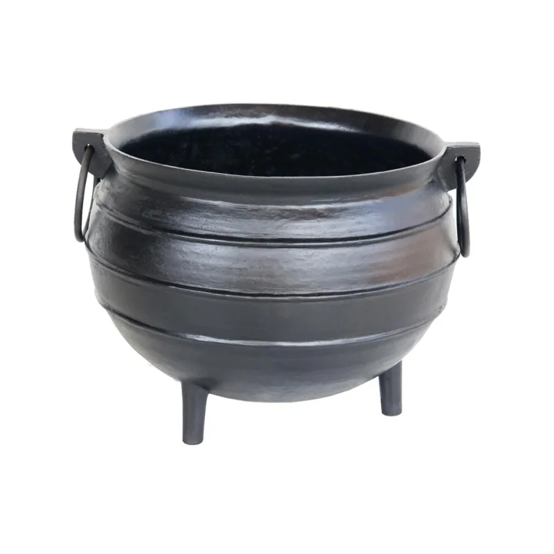 Panelão Caldeirão Bruxa Tripé Ferro Fundido Preto 20l 34cm - Não Informado - Utilidades Domesticas