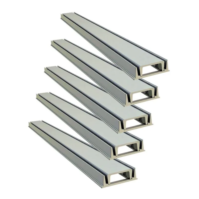 Kit 5 Grelha Linear Invisível 3253X5GDA Acabamento Perfeito Pintura Eletrostática Bege GDA Industria - OUTRAS