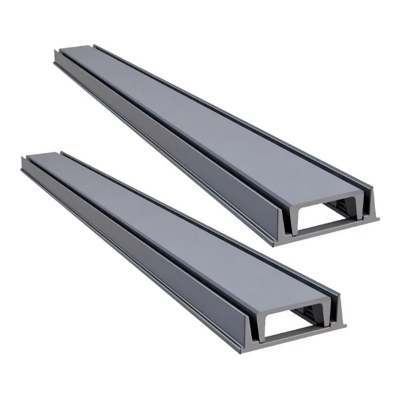 Kit 2 Grelhas Lineares Invisíveis Ocultas 100x8cm Cinza GDA Industria e Distribuidora de Fundidos