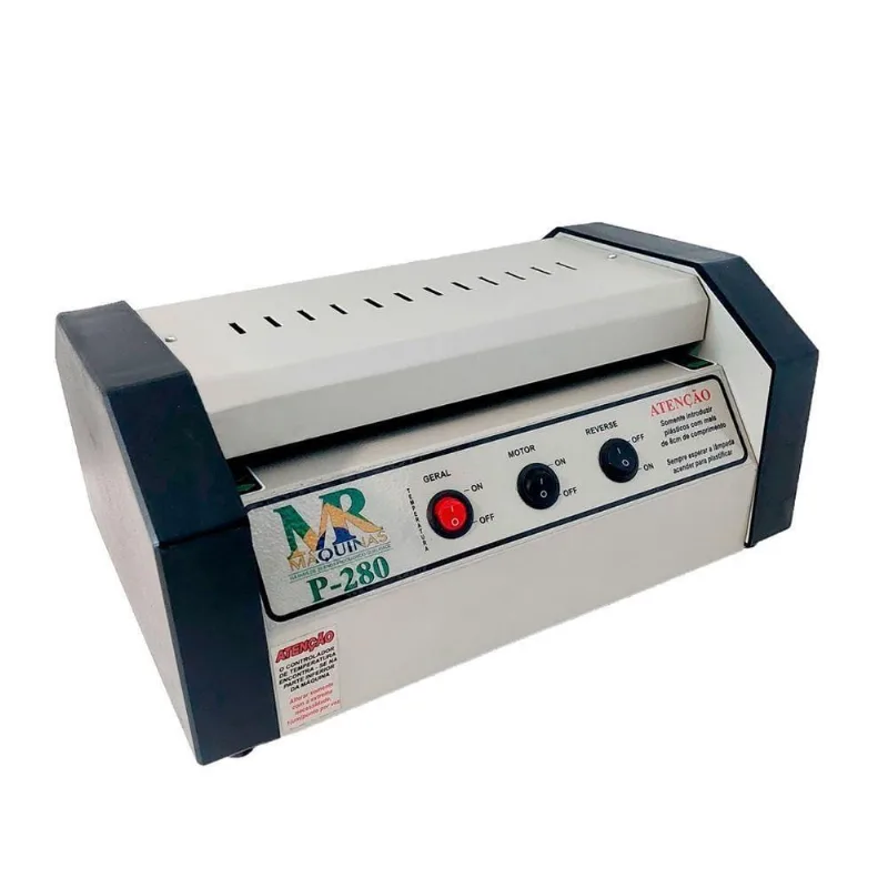 Plastificadora E Poliseladora Profissional P280 Ofício 110v - MR Maquinas - Comércio E Indústria