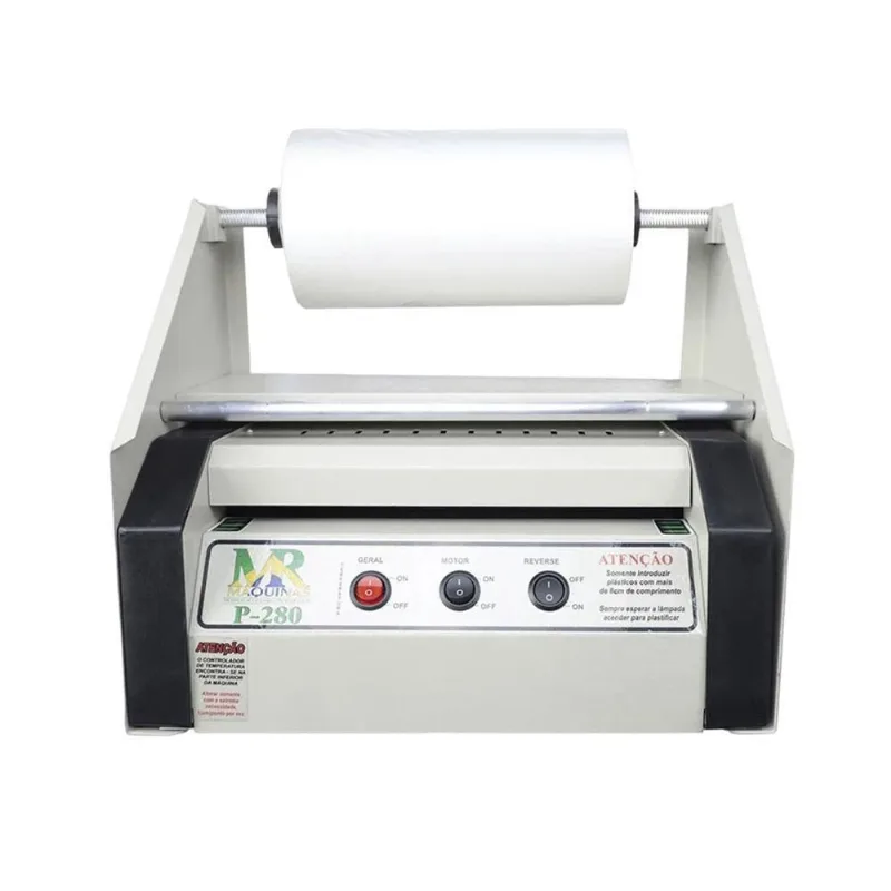 Plastificadora P280 Com Suporte Bobina Brilho Bopp 24cm 220v