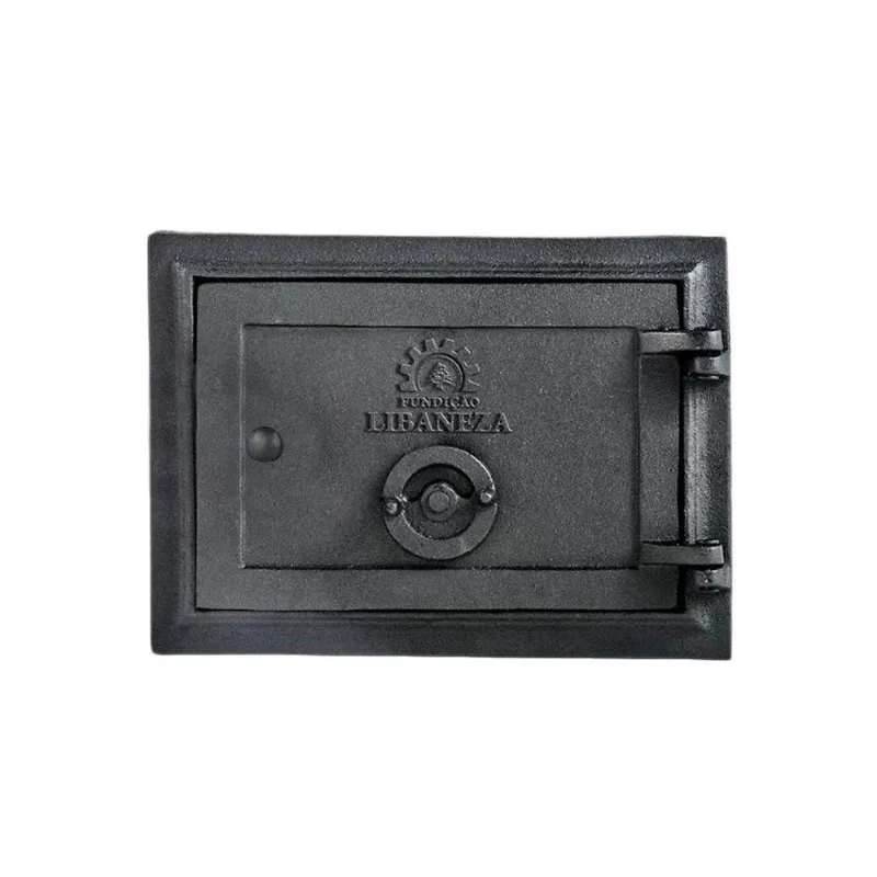 Porta Cinzeiro Fornalha em Ferro 14907LB para Lenhas com 4 Dentes 13x20cm Libaneza