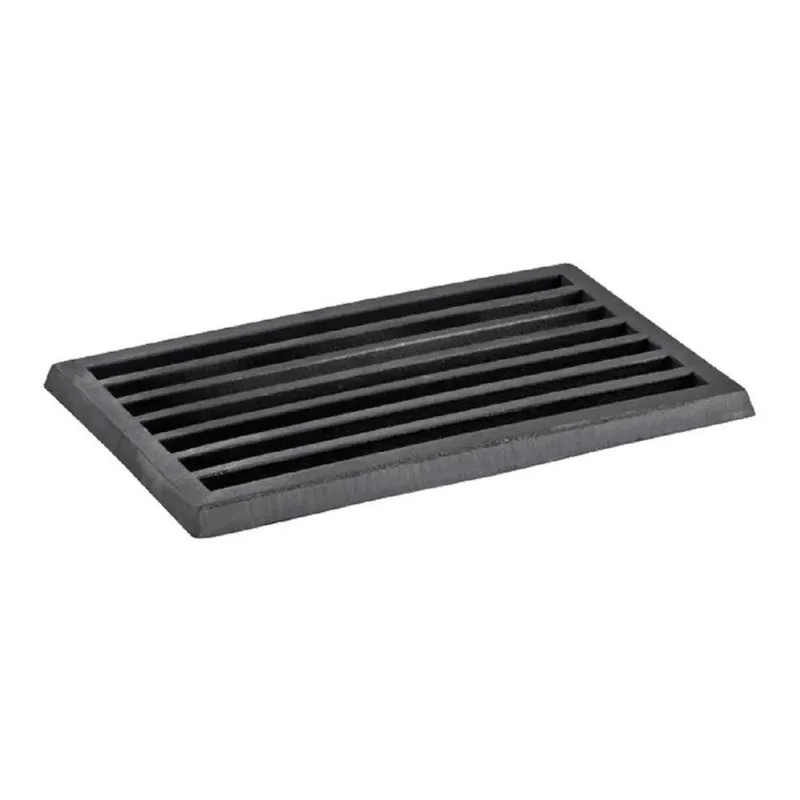 Grelha para Cinzeiro Fogão a Lenha 92615LB Ferro Fundido 20x40CM Preto Libaneza
