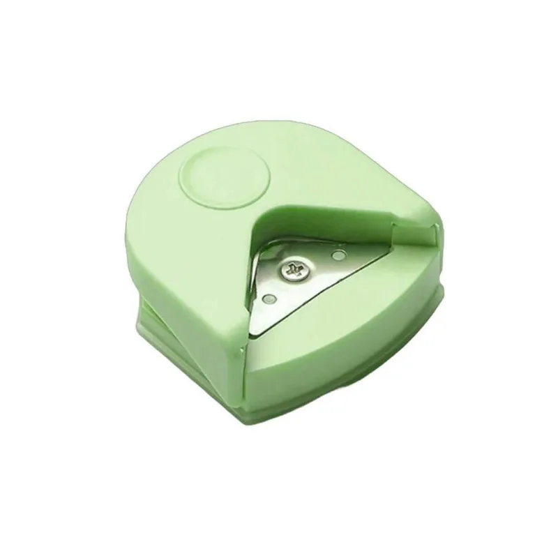 Mini Canteadeira Portátil para Papel Motivate C003vmt Raio de 5mm Verde