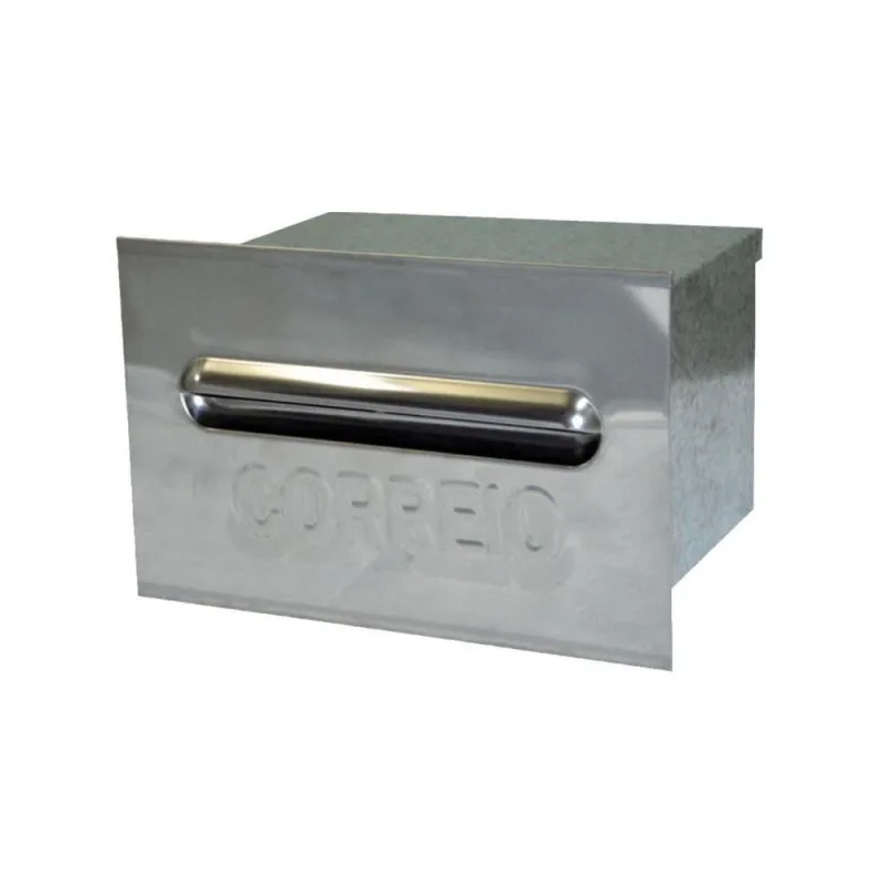 Caixa De Correio Para Cartas Galvinox Embutir 15x21x12cm - Não Disponível