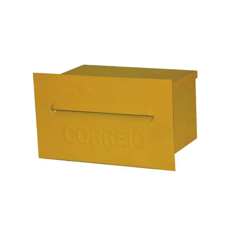 Caixa De Correio Cartas Brasileirinha Embutir 15x21x12cm - Não Disponível - Construção E Ferramentas
