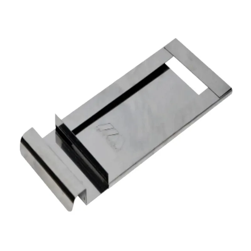 REGISTRO REGULADOR CHAMINÉ CHAPA AÇO INOX PAULISTA 15X29CM