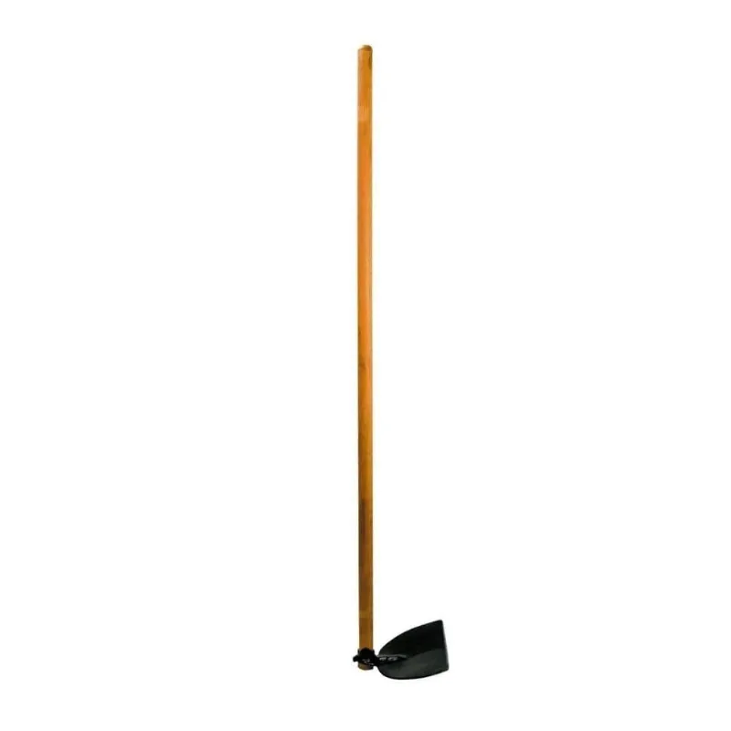 Enxada Larga Aço Carbono Cabo Madeira 150cm Agricultura Minasul