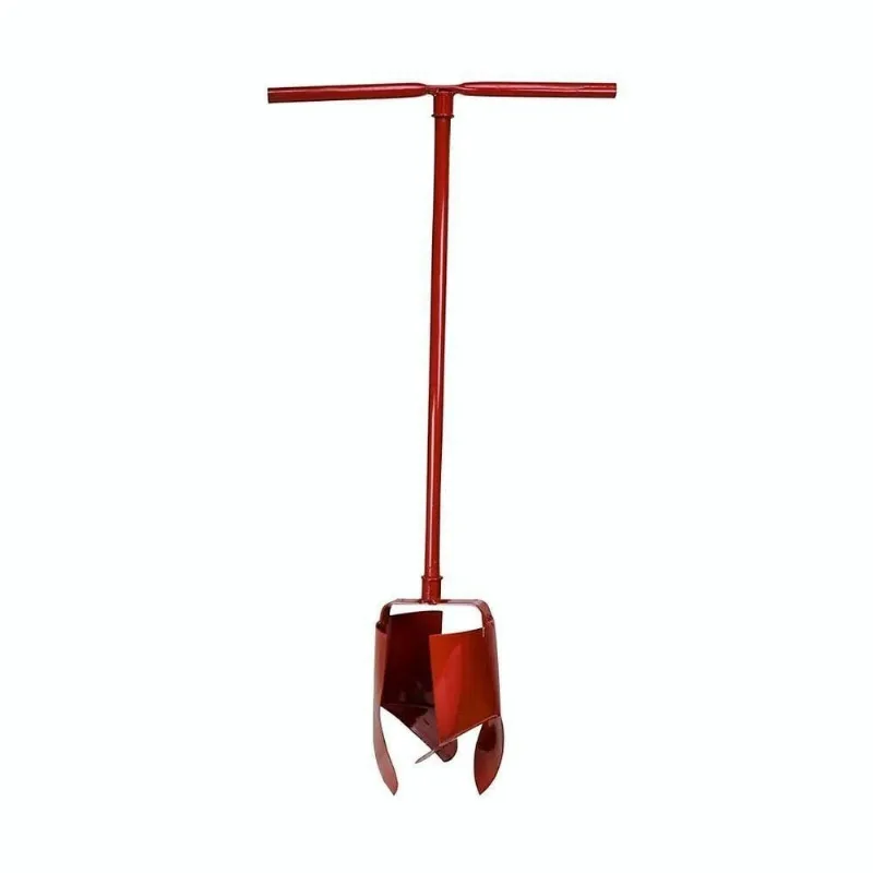 Cavadeira Trado Cabo em Tubo Aço Carbono 10pol 115cm para Agricultura Jardinagem e Construção - Minasul