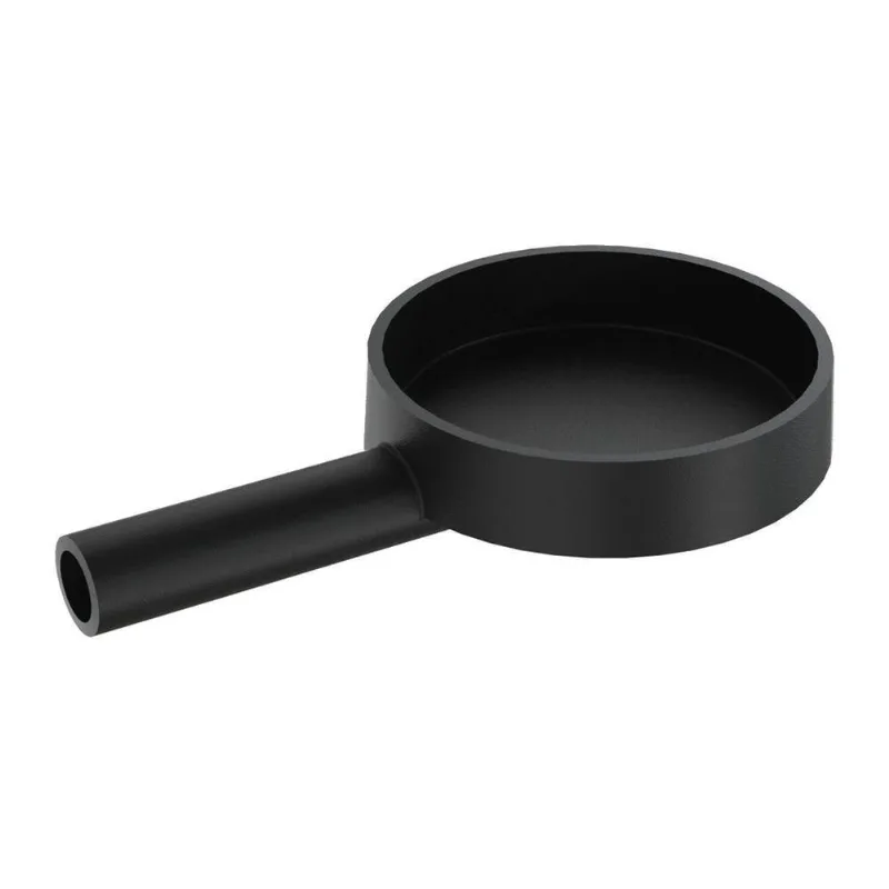 Queimador Palmatoria Pequeno Fogão Industrial De Ferro 13cm