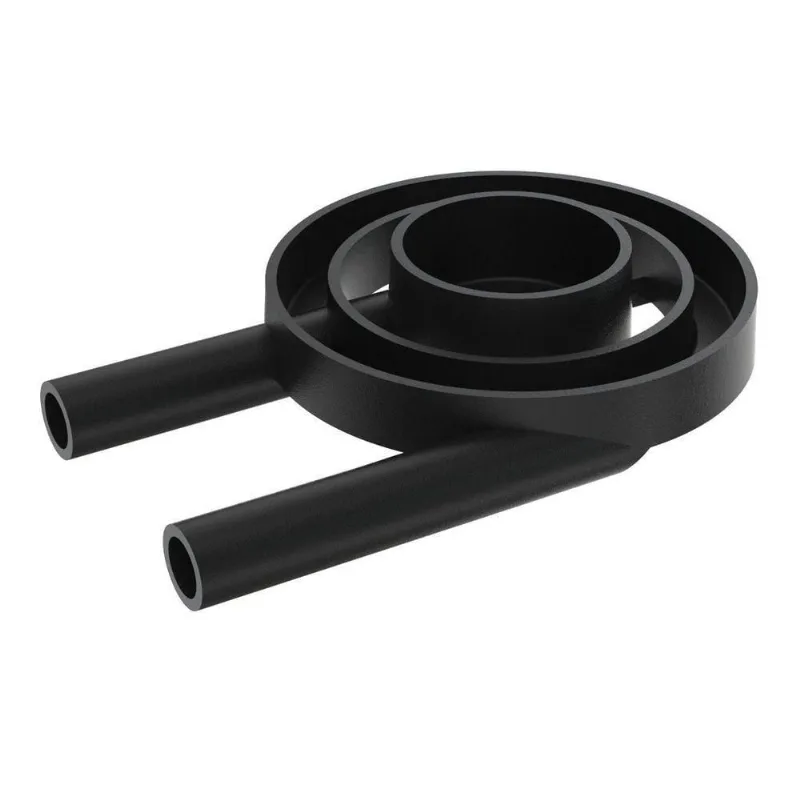 Queimador Duplo Curto Fogão Industrial Ferro Fundido 17,2cm