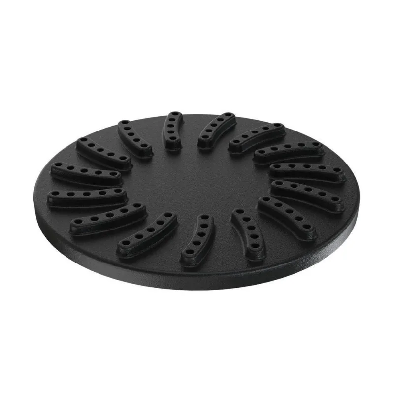 Espalha Chama Alta Pressão De Fogão Industrial Furado 13cm