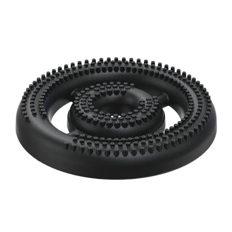 Queimador Alta Pressão Coroa De Fogão Furado Duplo 30cm