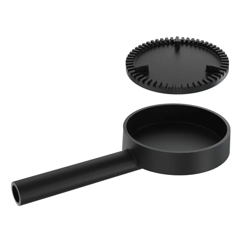 Queimador Palmatoria Médio Completo de Fogão em Ferro 13cm - LIBANEZA - Eletrodomésticos