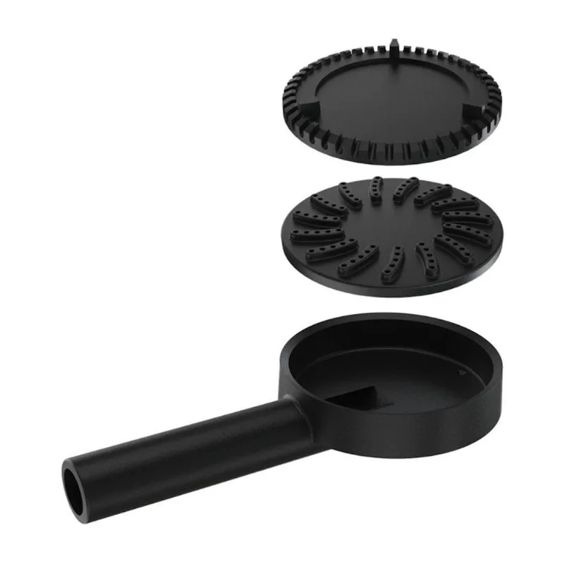 Queimador Econômico Simples Reto Fogão Industrial Ferro Fundido 10cm Libaneza