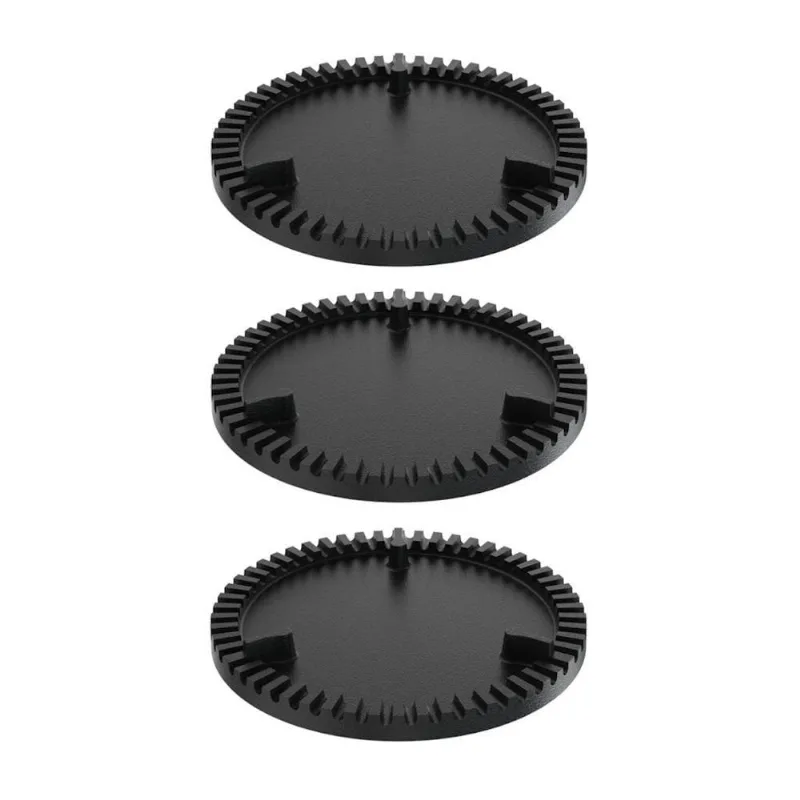 Kit 3 Espalha Chama Libaneza Queimador Simples Ferro Fundido 13cm