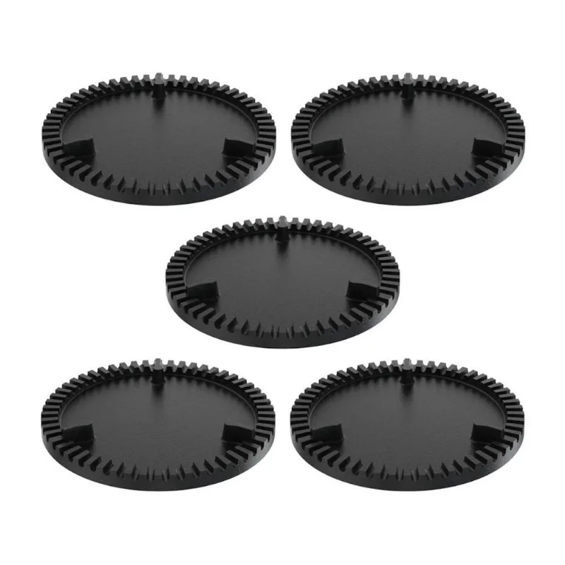 Kit 5 Espalha Chama Libaneza Queimador Simples Ferro Fundido 13cm