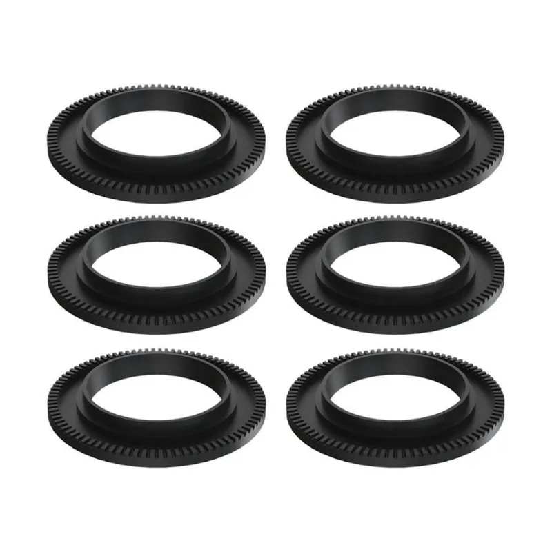 Kit 6 Espalha Chama Libaneza Fogão Queimador Duplo Ferro Fundido 17,5cm