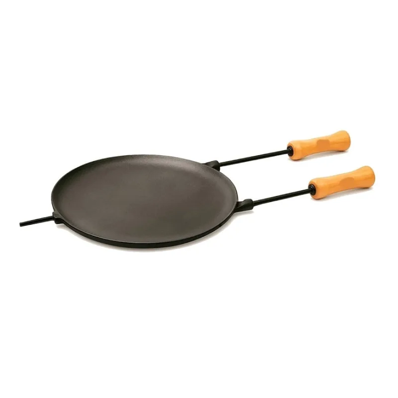 Chapa Disco Redonda Ferro Fundido e Cabo Panela Mineira 35cm - Panela Mineira - Comércio E Indústria
