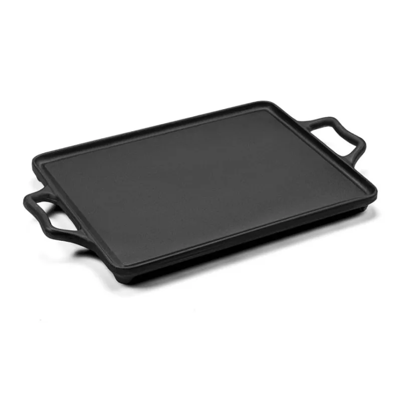 Chapa Lisa Retangular Alça de Ferro Panela Mineira 70x30cm - Panela Mineira - Comércio E Indústria