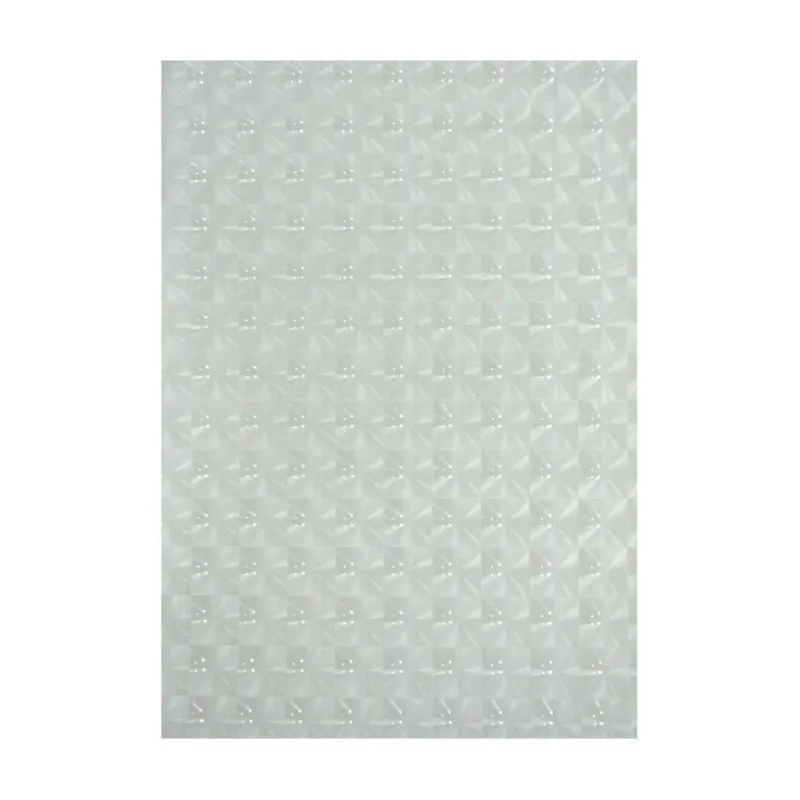 Papel Adesivo Holográfico Vinil Motivate 3DA4MT 3D A4 Pacote com 50 Folhas Transparente
