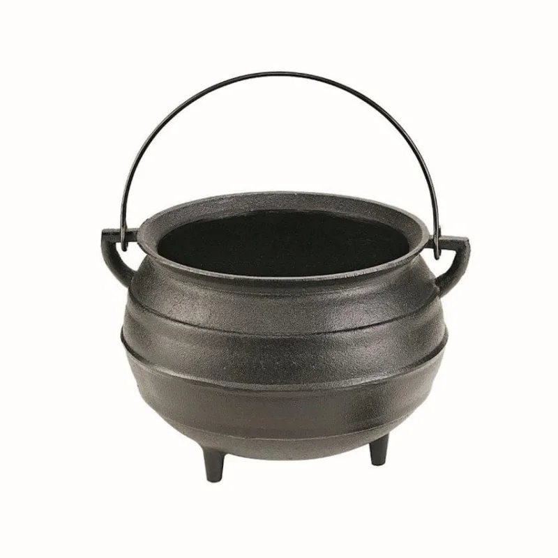 Caldeirão Tripé Ferro Com Arco Panela Mineira 13x10,5cm 1L - Panela Mineira - Utilidades Domesticas