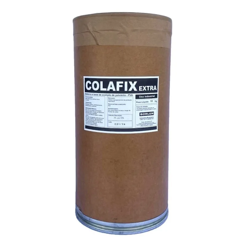 Cola de PVA Amarela Extra Forte Colafix 1300 Madeira 50Kg - Borlen