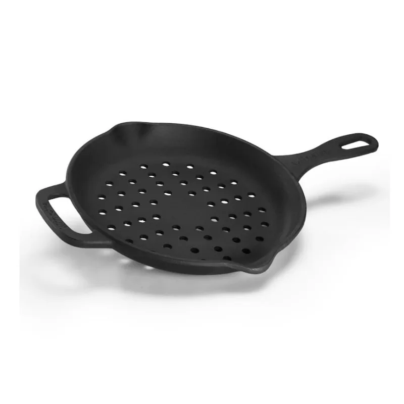 Frigideira Estilo Vazada Furada CaboFerro PanelaMineira 28cm - Panela Mineira - Utilidades Domesticas