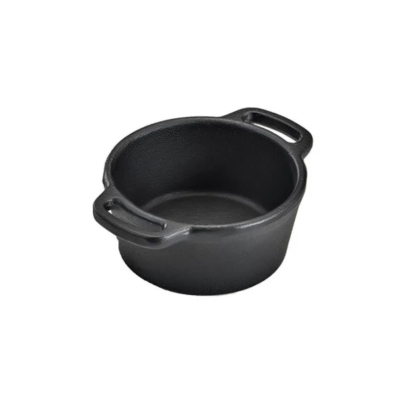 Caçarola Miniatura de Ferro Fundido Preta 100ML Panela Mineira - Panela Mineira - Utilidades Domesticas