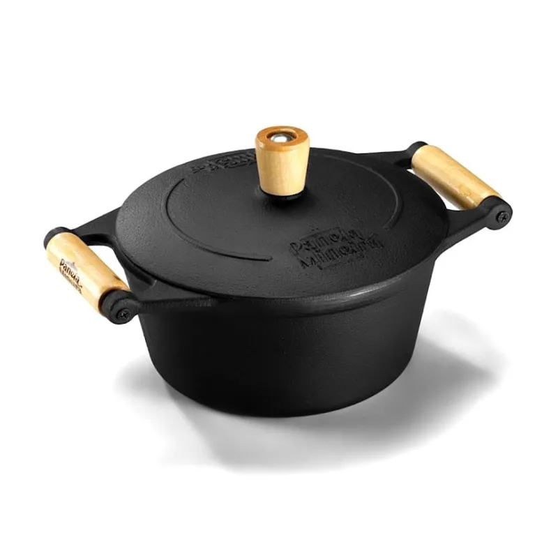 Caçarola Tradição Tampa de Ferro Panela Mineira AM 28cm 6L - Javali