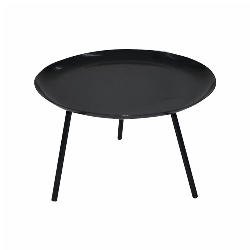 Lareira Externa A Lenha Redonda Chapa Aço Carbono 50x31cm - Ouro Minas - Móveis