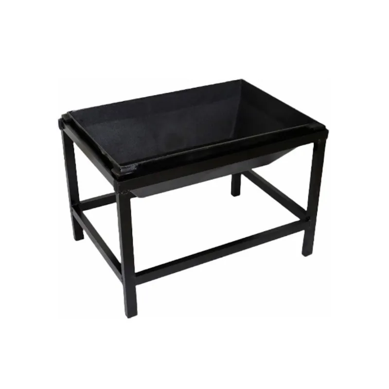Lareira Braseiro De Aço Carbono Externa Portátil 63x44x43cm