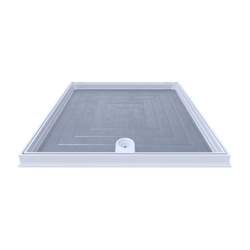 Tampão Articulado C Rebaixo Passagem Inspeção Branco 60x60cm - OUTRAS - Serviços
