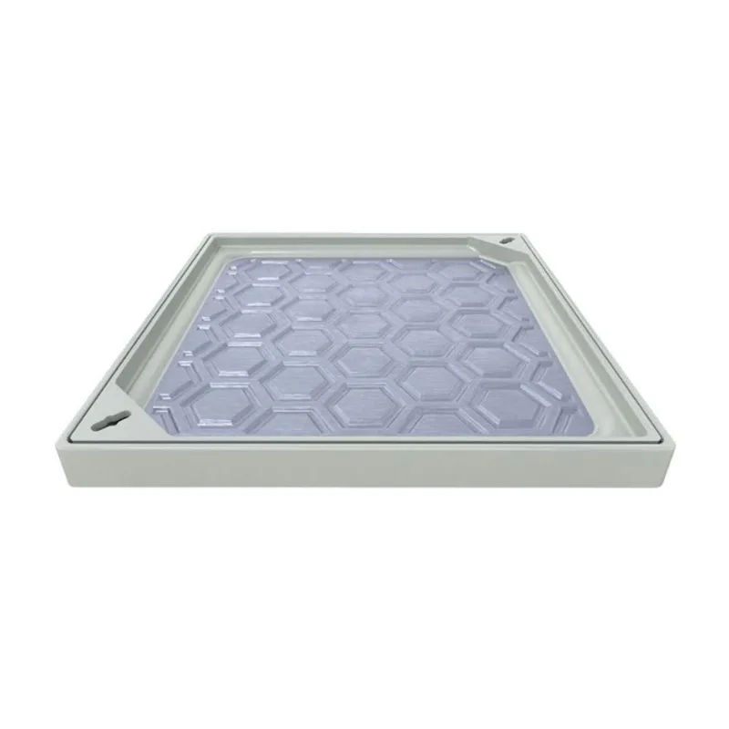 Tampão Simples Com Rebaixo Para Passagem E Inspeção Tpr01bespm Bege 30x30cm