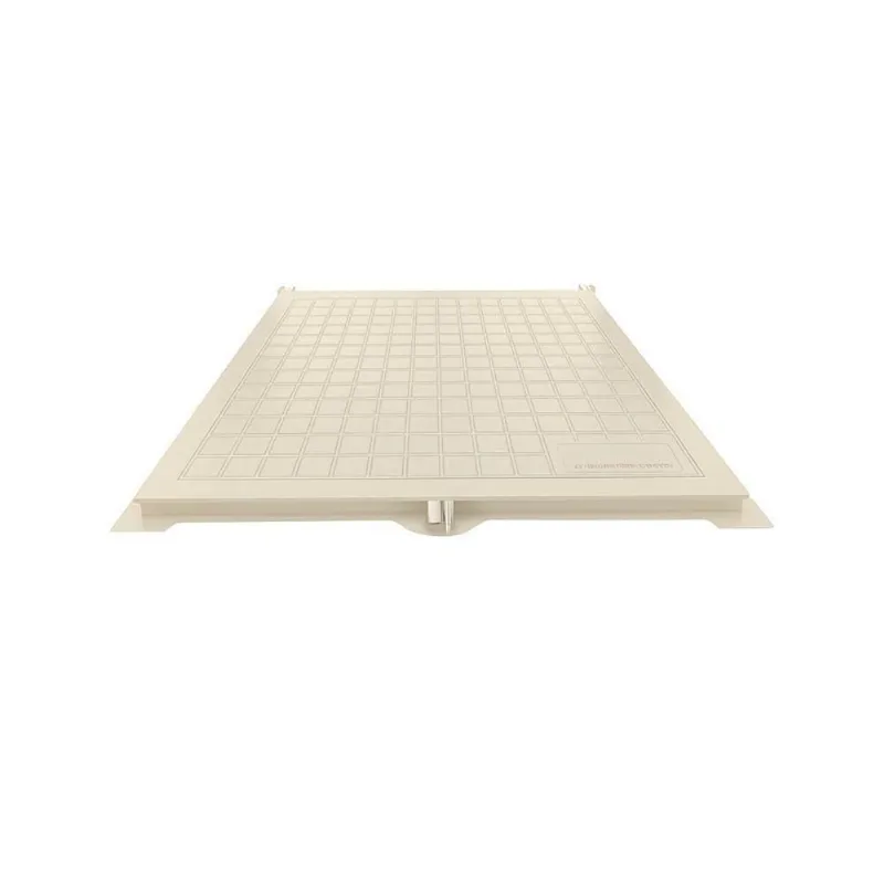 Tampão Articulado S Rebaixo Passagem Inspeção Bege 70x70cm