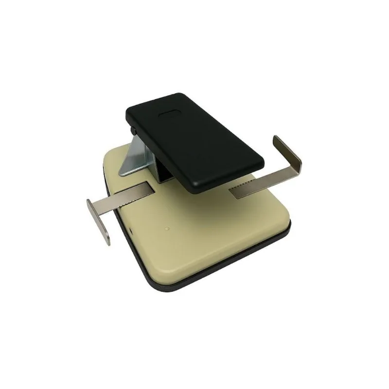Furador Ovoide para Crachá de Mesa Motivate com Margeador Furo Oval 13mm para Identificações - Motivate
